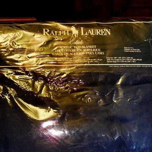 Ralph Lauren Estate Blanket King Size